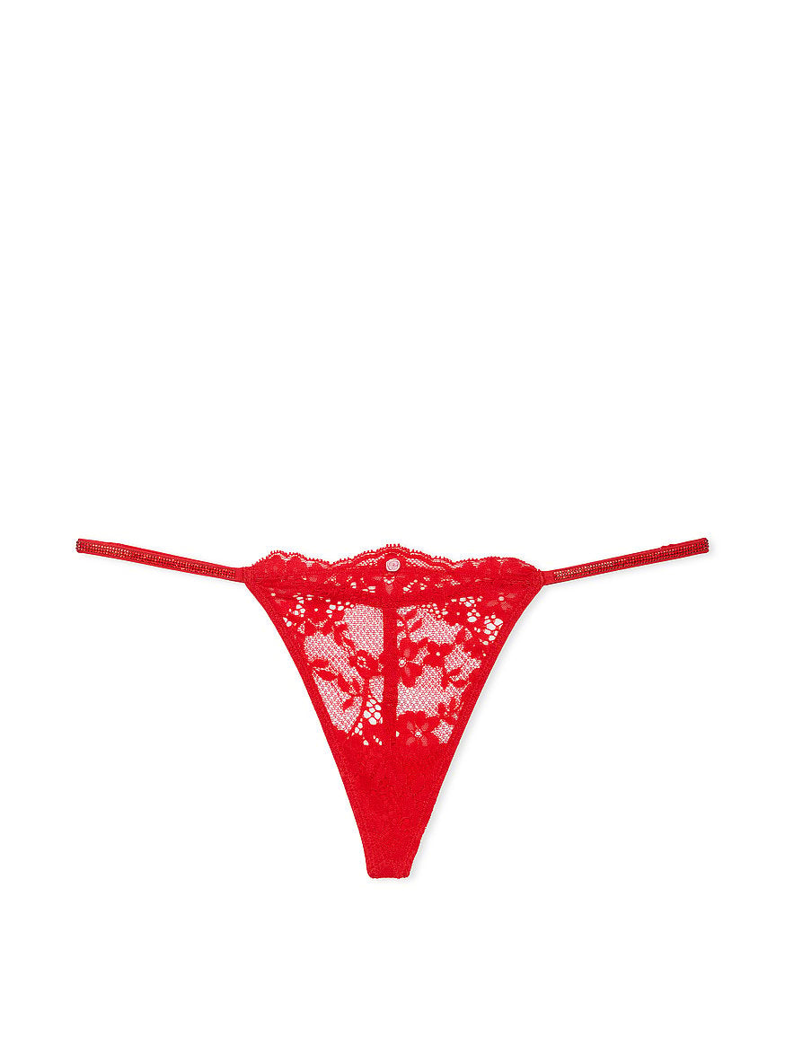 Hilo de encaje con tiras brillantes Victoria's Secret