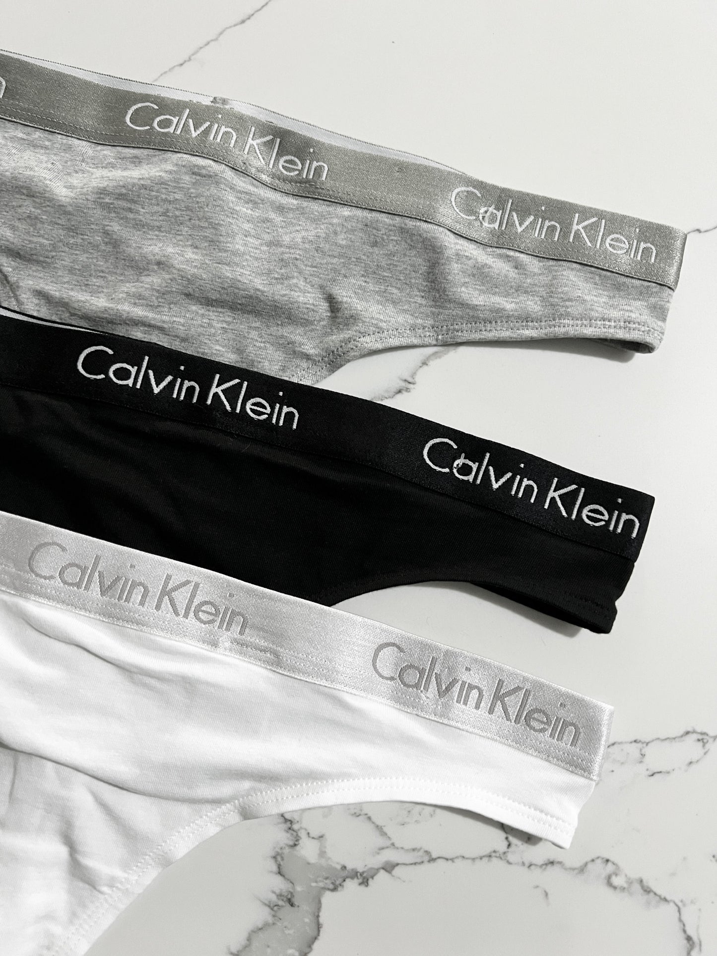 Calvin Klein Tanga de algodon para mujer