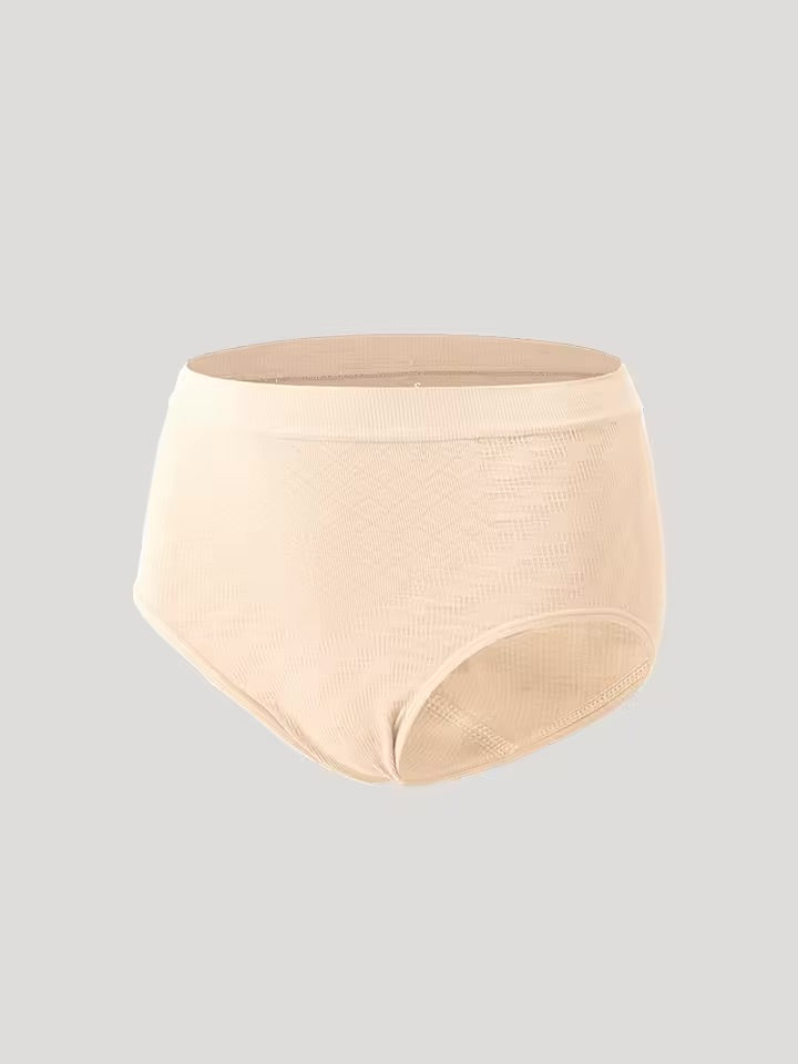 FINETOO Paquete de 5 bragas estilo bikini con cintura alta y cobertura total