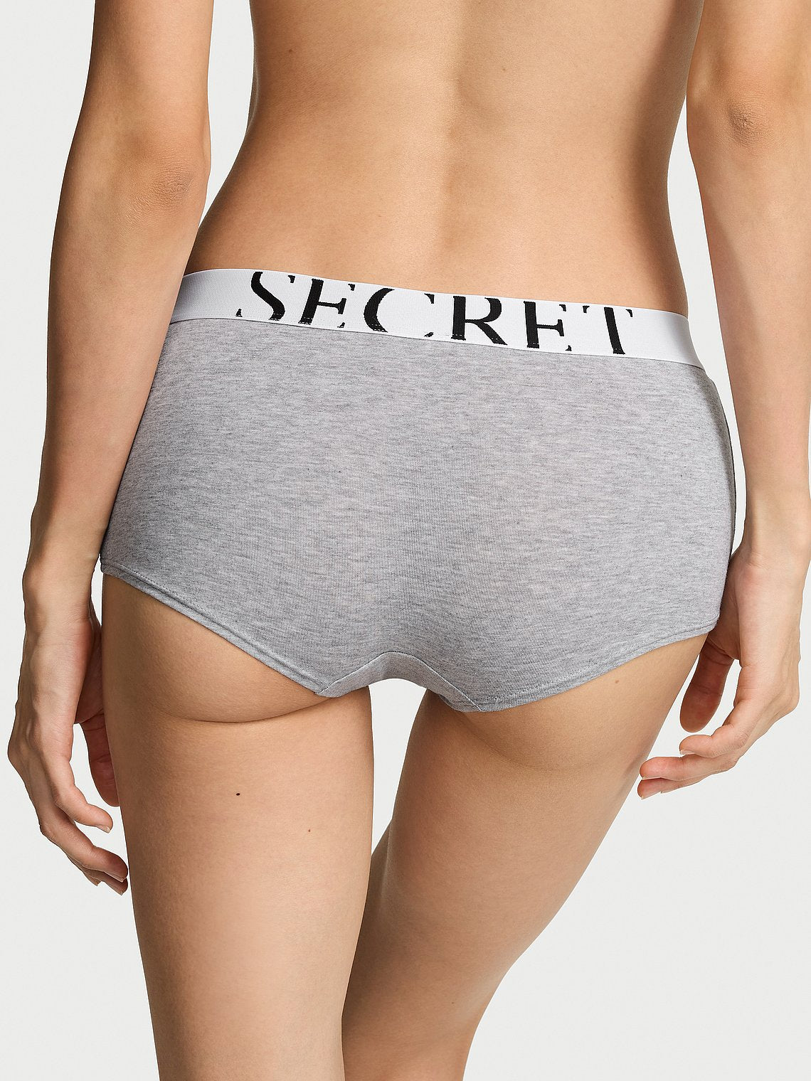Bragas de algodón estilo Boyshort para mujer con Logo - by Victoria's Secret