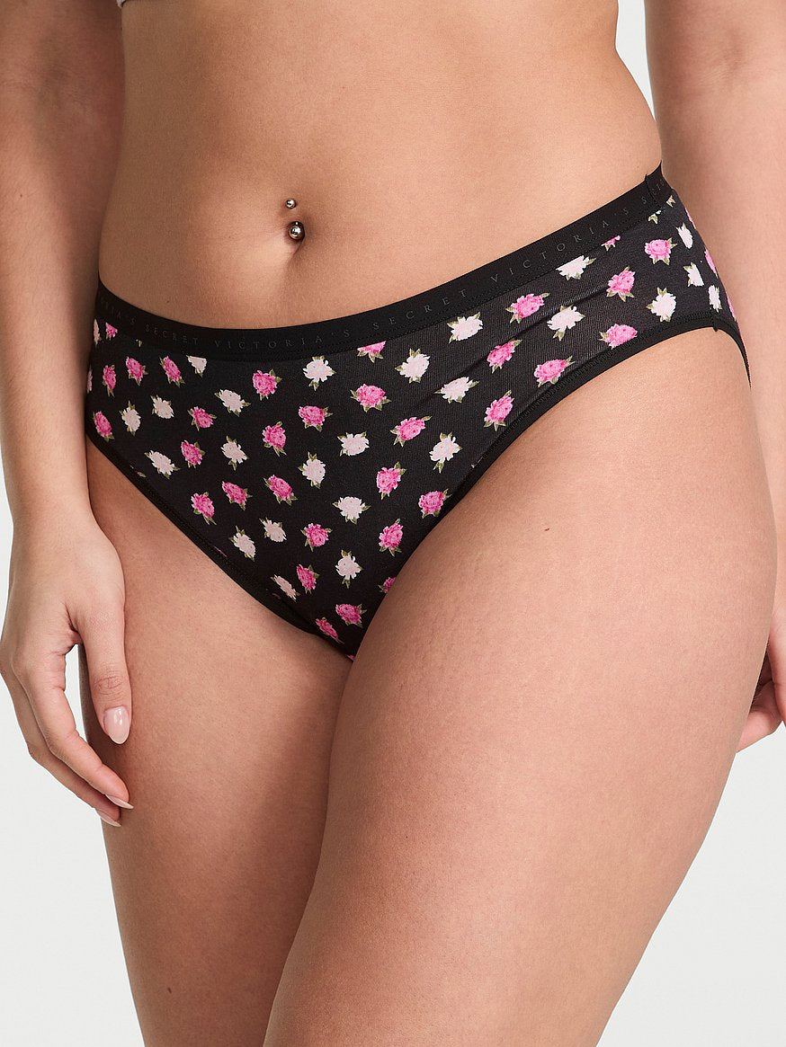 Panty de algodón estilo bikini pierna alta Victoria's Secret