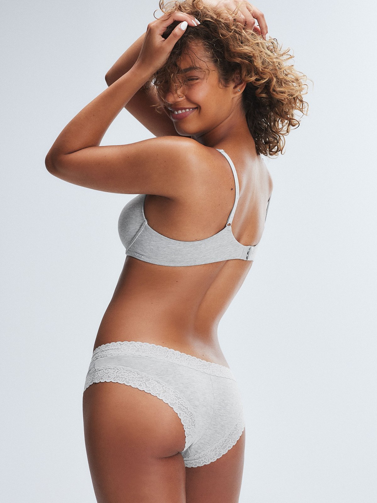 Cheeky de Algodón con Ribete de Encaje - Savage X Fenty