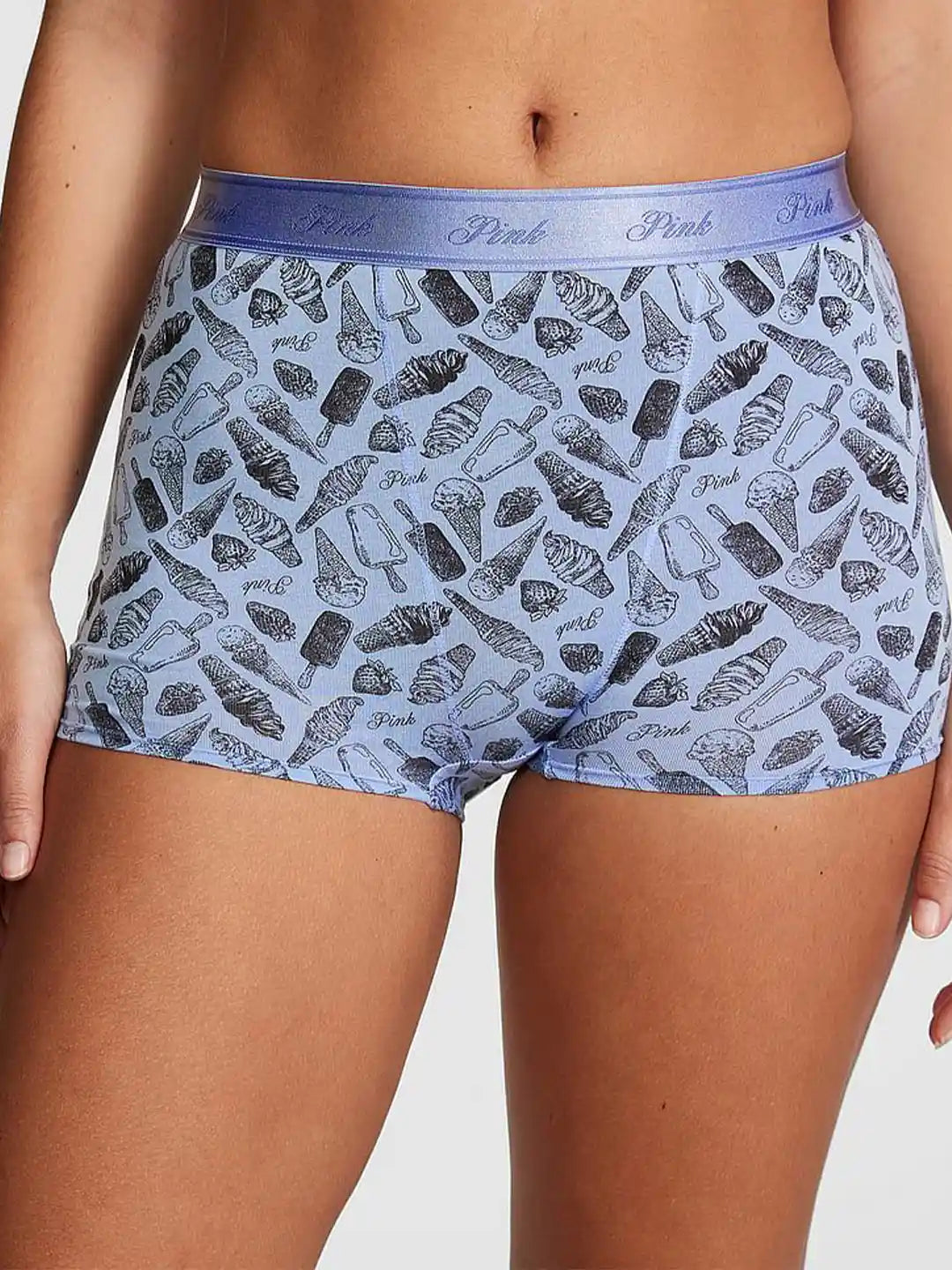 Braga tipo boxer de mujer de algodón con cintura alta Victoria’sSecret