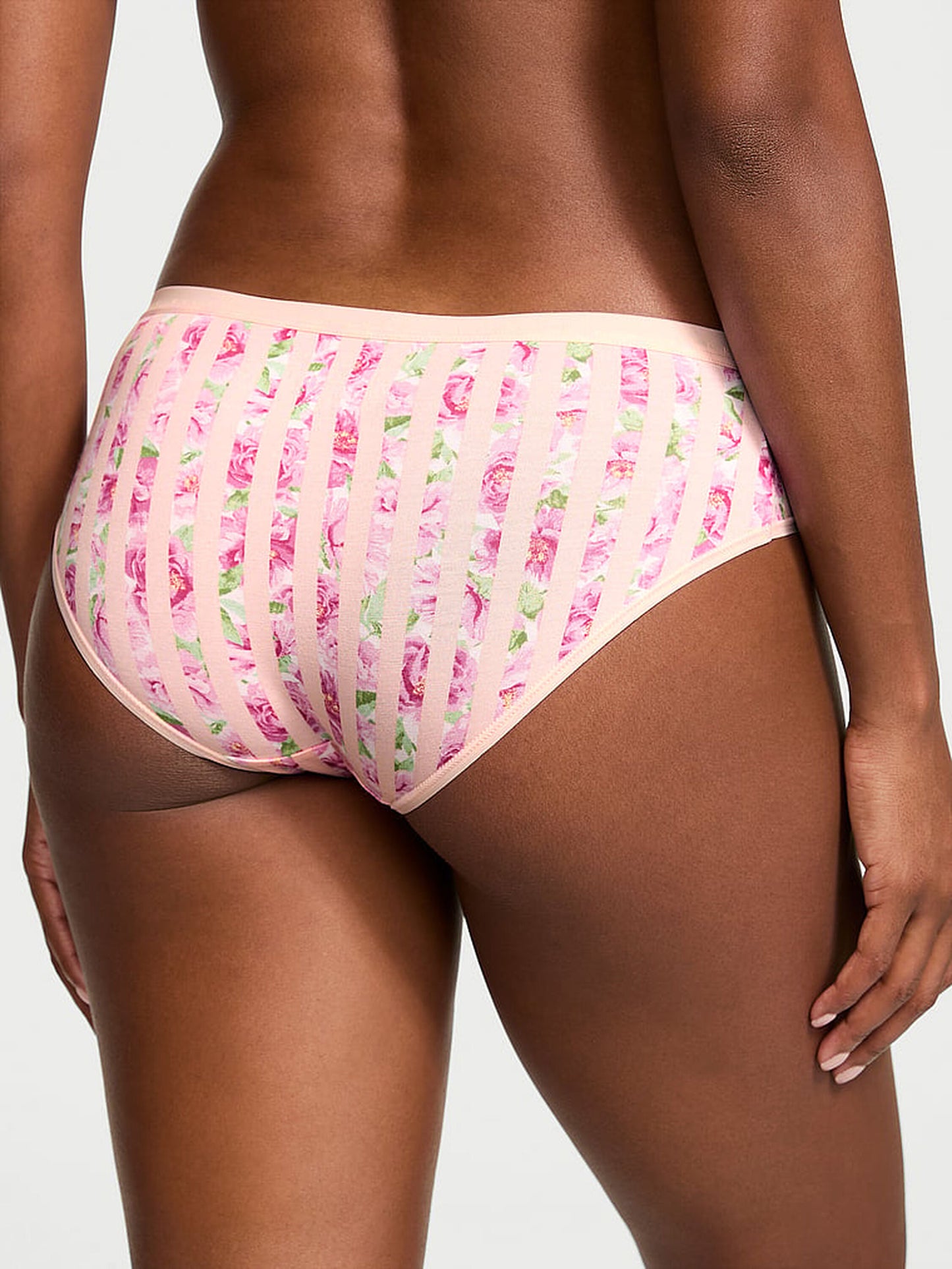 Panty de algodón estilo bikini pierna alta Victoria's Secret