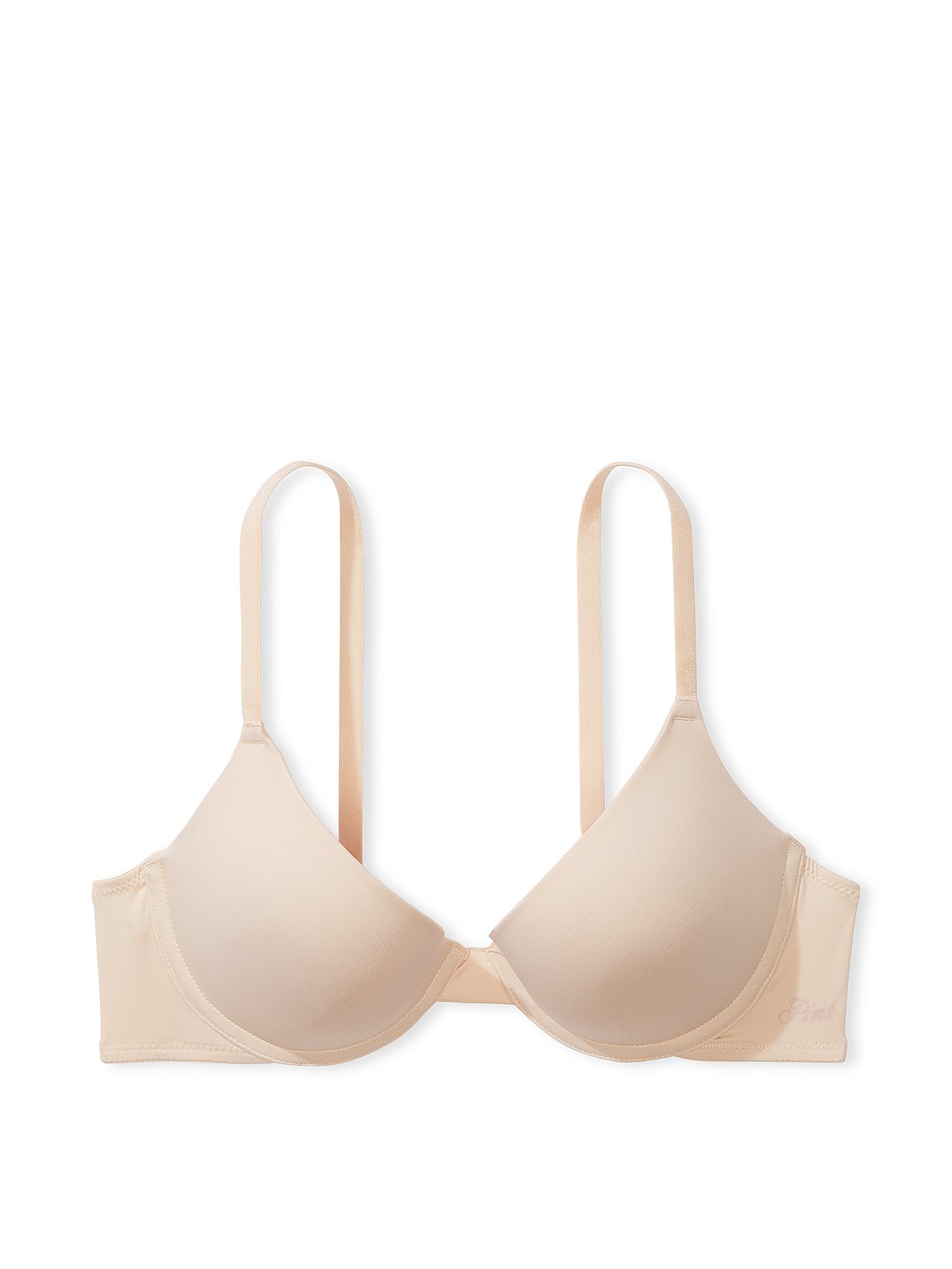 Brasier Push up de algodón de colores sólidos Pink - Victoria's Secret