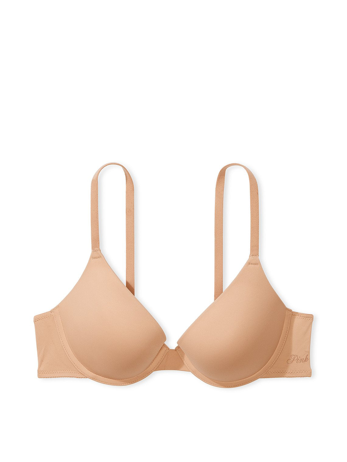 Brasier Push up de algodón de colores sólidos Pink - Victoria's Secret
