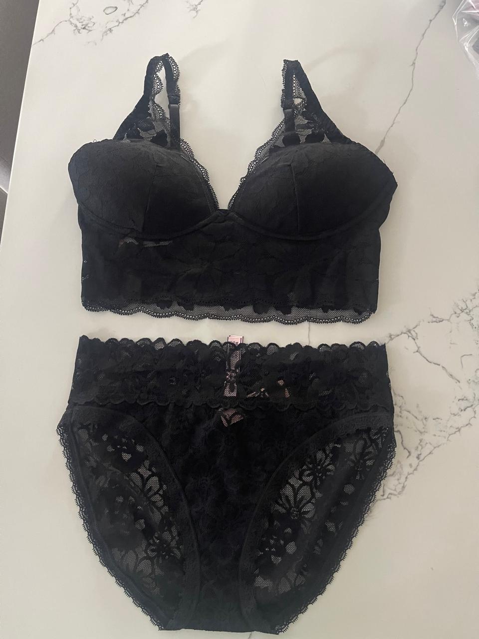 Bralette de encaje fino con forro lijero Pink, Victoria´s Secret