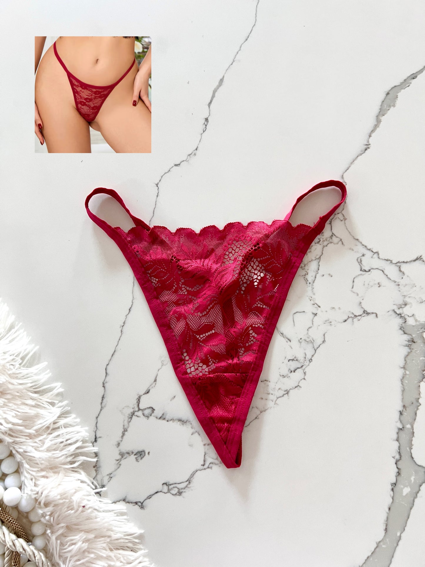 FINETOO Paquete de 4 hilos de encaje