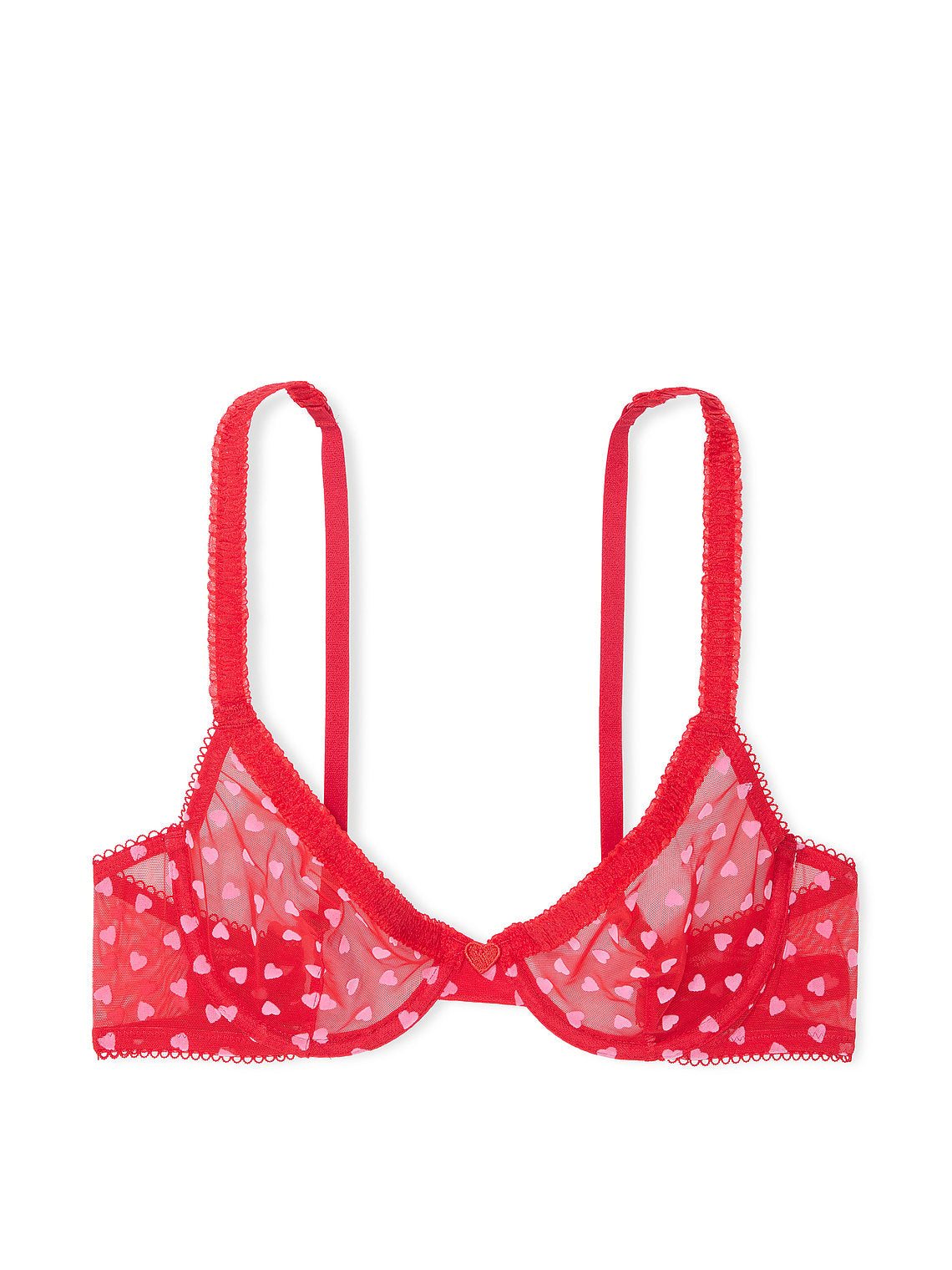 Brasier de media copa sin forro de malla Tease, Victoria's Secret