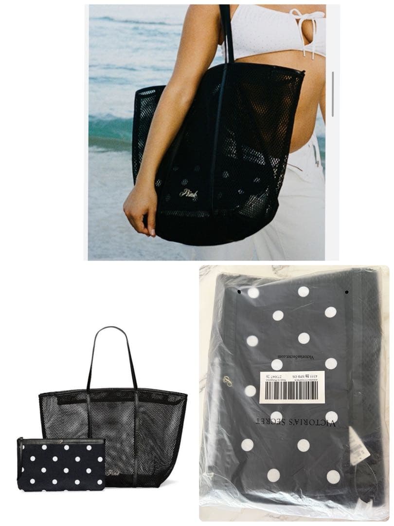 Bolsa de Playa Grande de Malla by Victoria's Secret