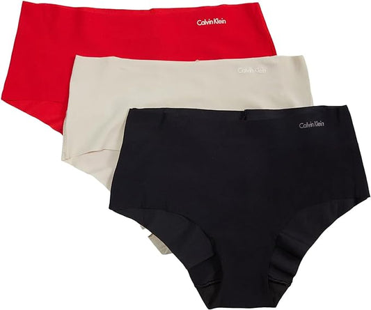 Calvin Klein Invisibles Hipster Multipack Panty para mujer