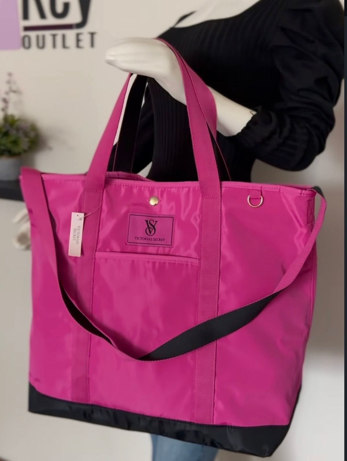Bolsa de Playa Grande Impermeable con Forro Interno by Victoria's Secret (Copia)