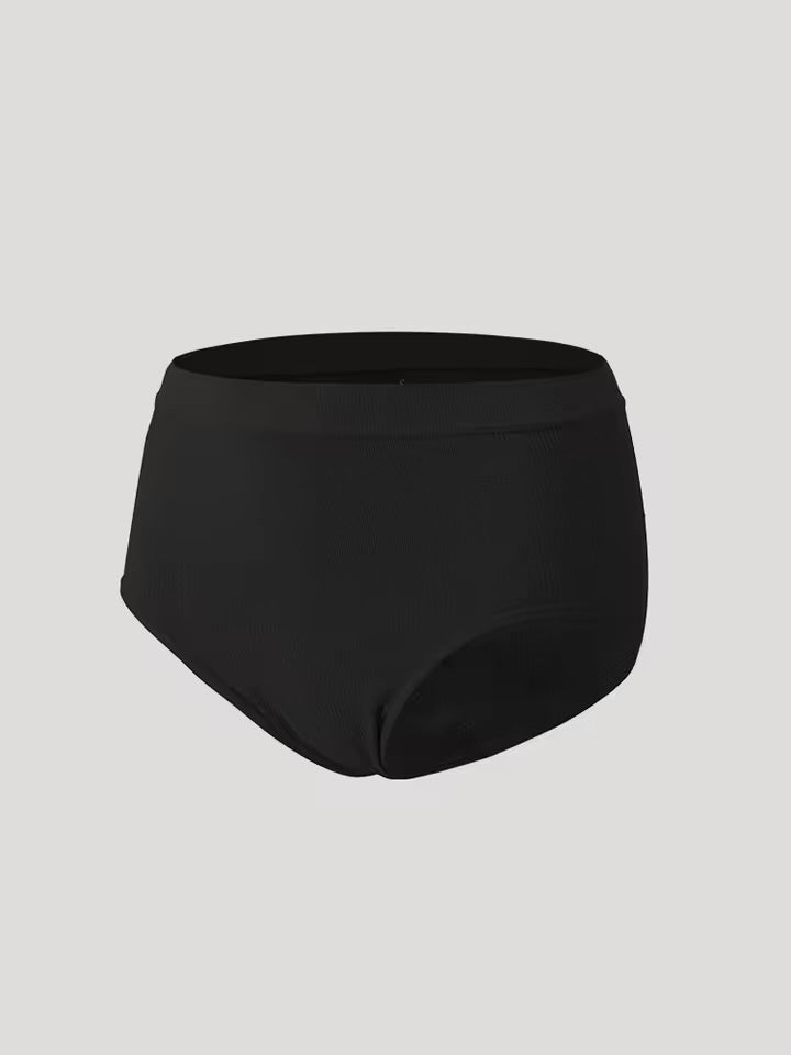 FINETOO Paquete de 5 bragas estilo bikini con cintura alta y cobertura total