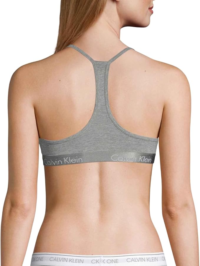 Bralette Calvin Klein de algodón con forro liviano, para mujer