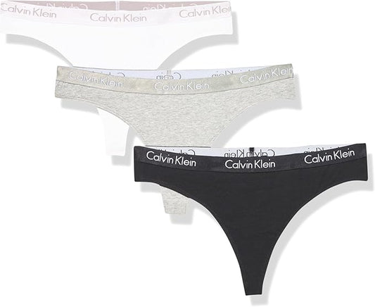 Calvin Klein Tanga de algodon para mujer