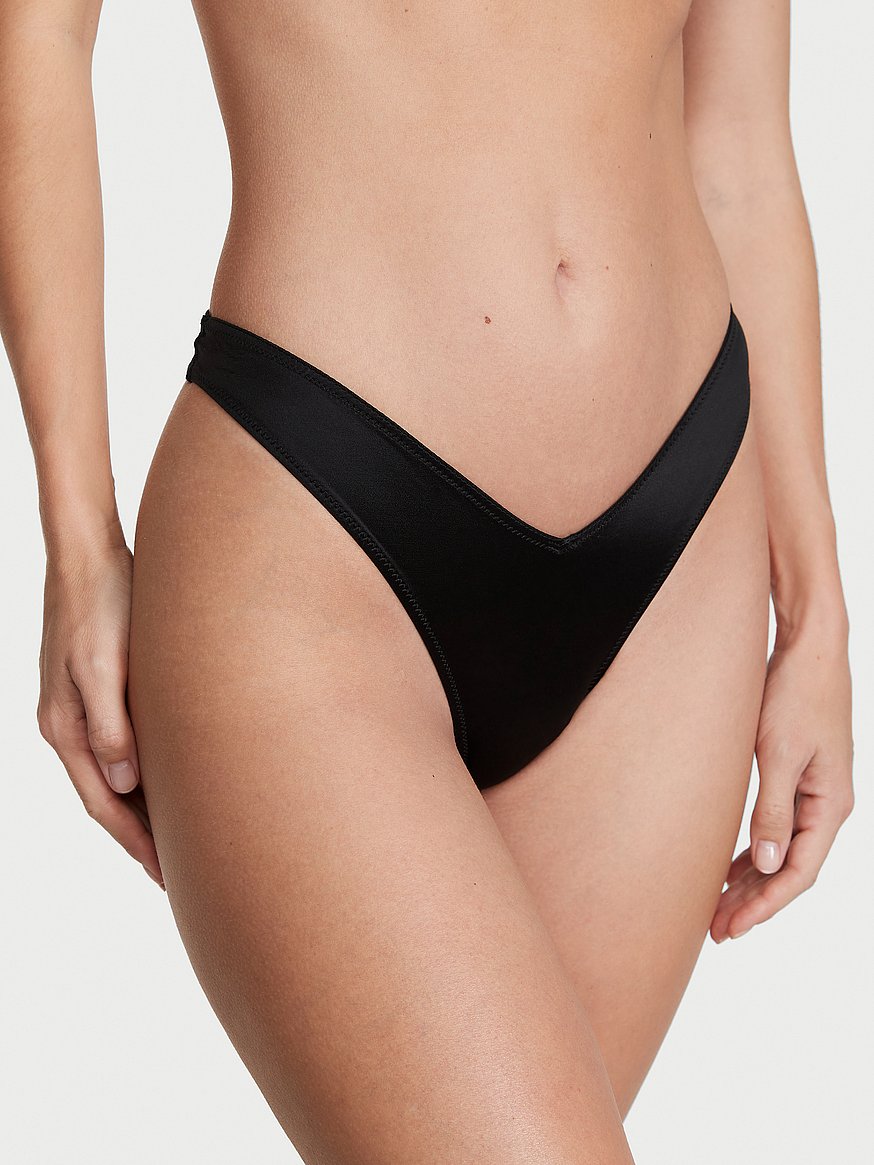 Tanga de pierna alta con tiras en la espalda, Victoria's Secret