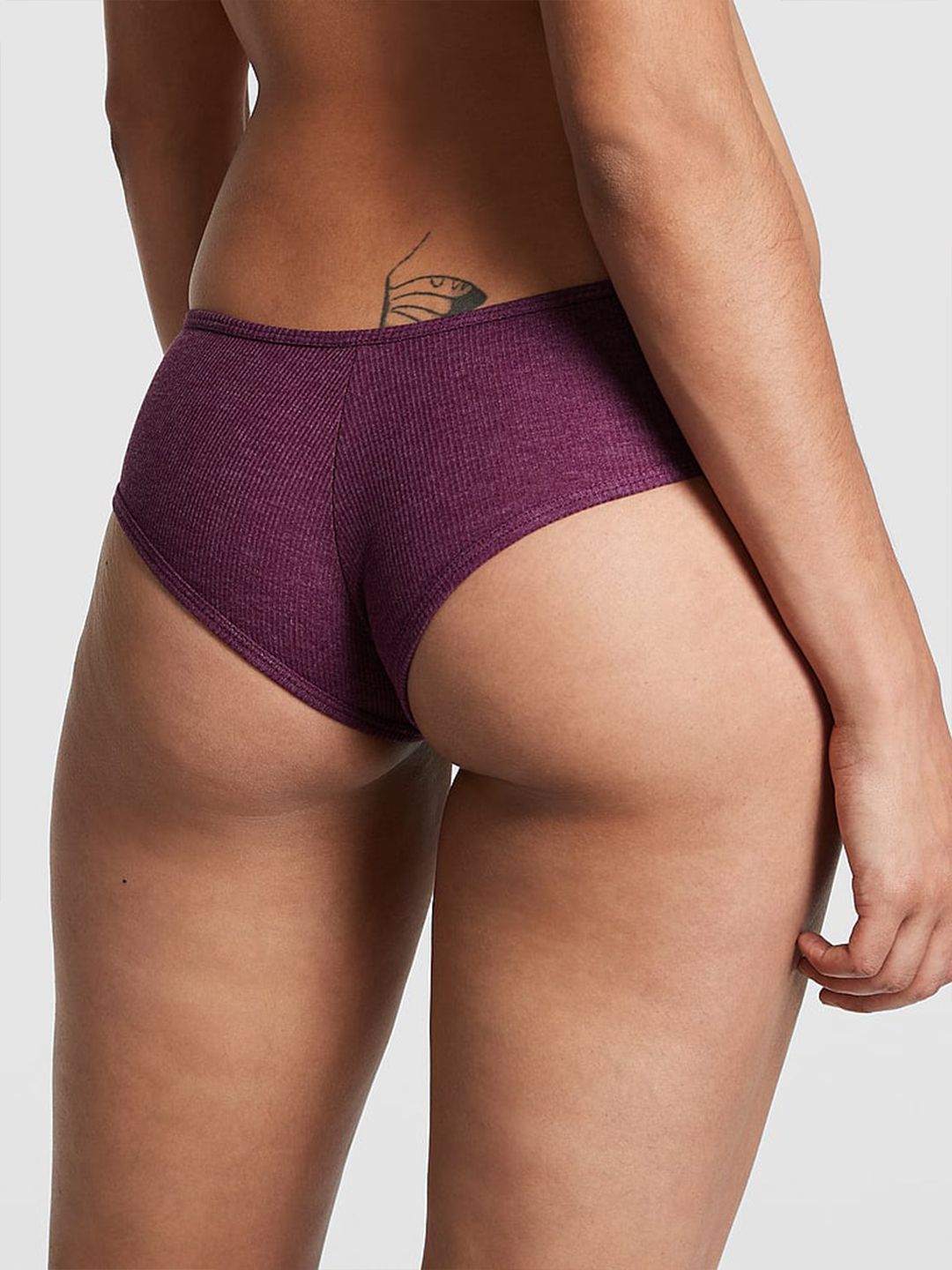 Panty estilo bikini de algodón Pink Victoria's Secret Talla L