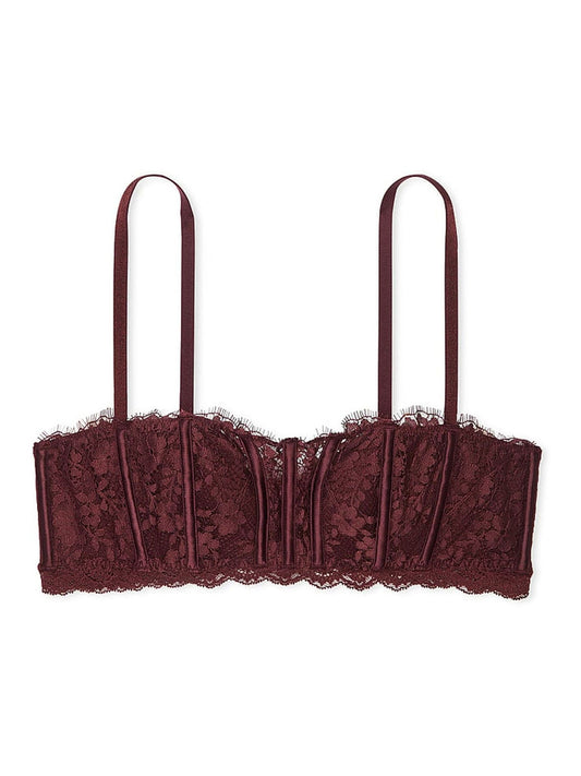 Bralette de encaje fino estilo top con varillas by Victoria's Secret