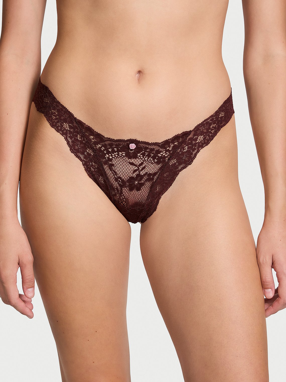 Panty brasileño de encaje Victoria's Secret