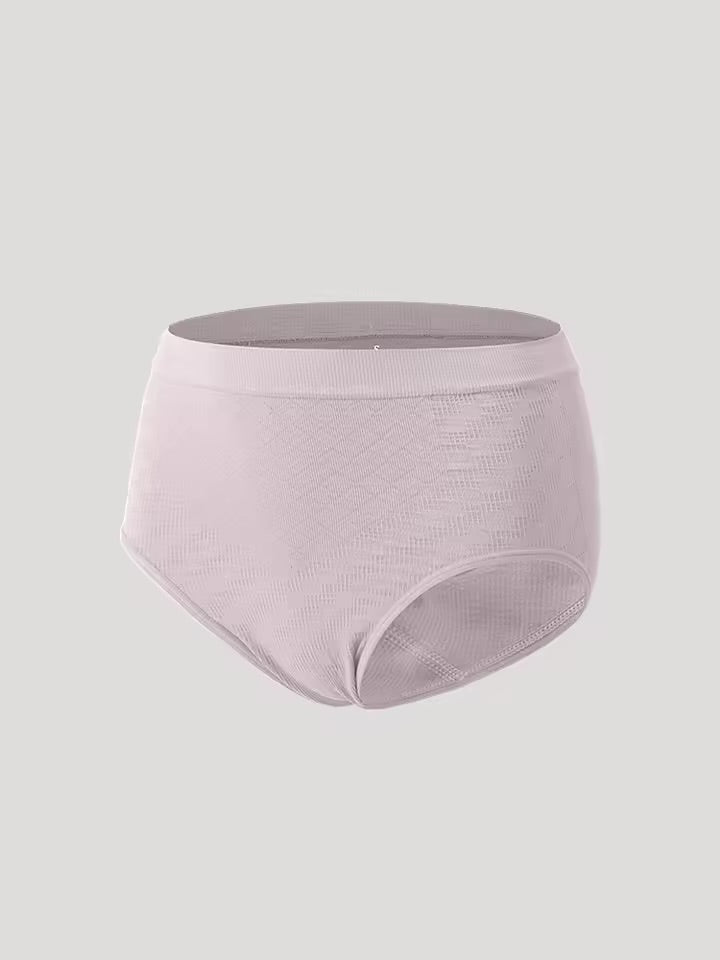 FINETOO Paquete de 5 bragas estilo bikini con cintura alta y cobertura total