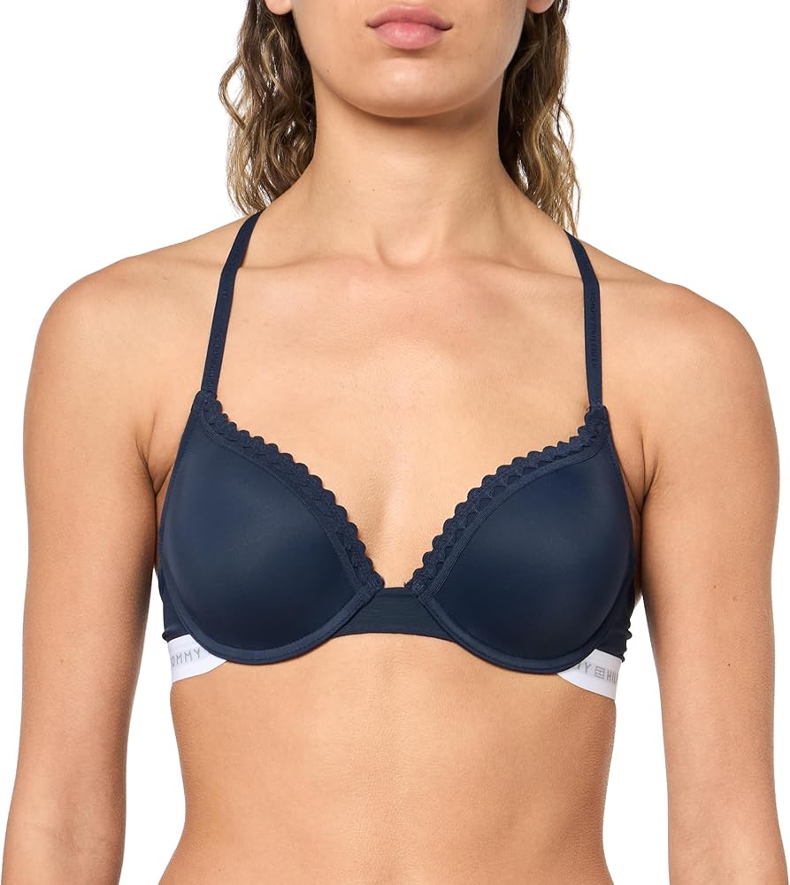 Brasier Push up con detalle de malla en espalda Tommy Hilfiger