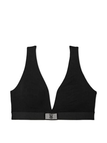 Bralette de algodón con broche brillante Victoria's Secret