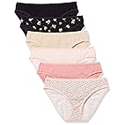 Panty estilo bikini de algodón, Amazon Esentials