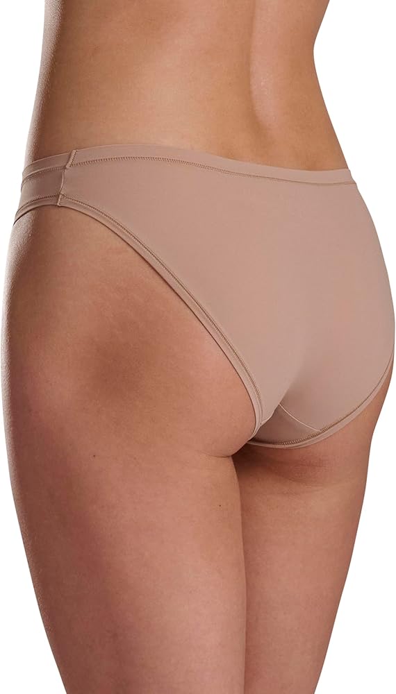 Tommy Hilfiger Panty de algodón suave pierna alta tipo bikini