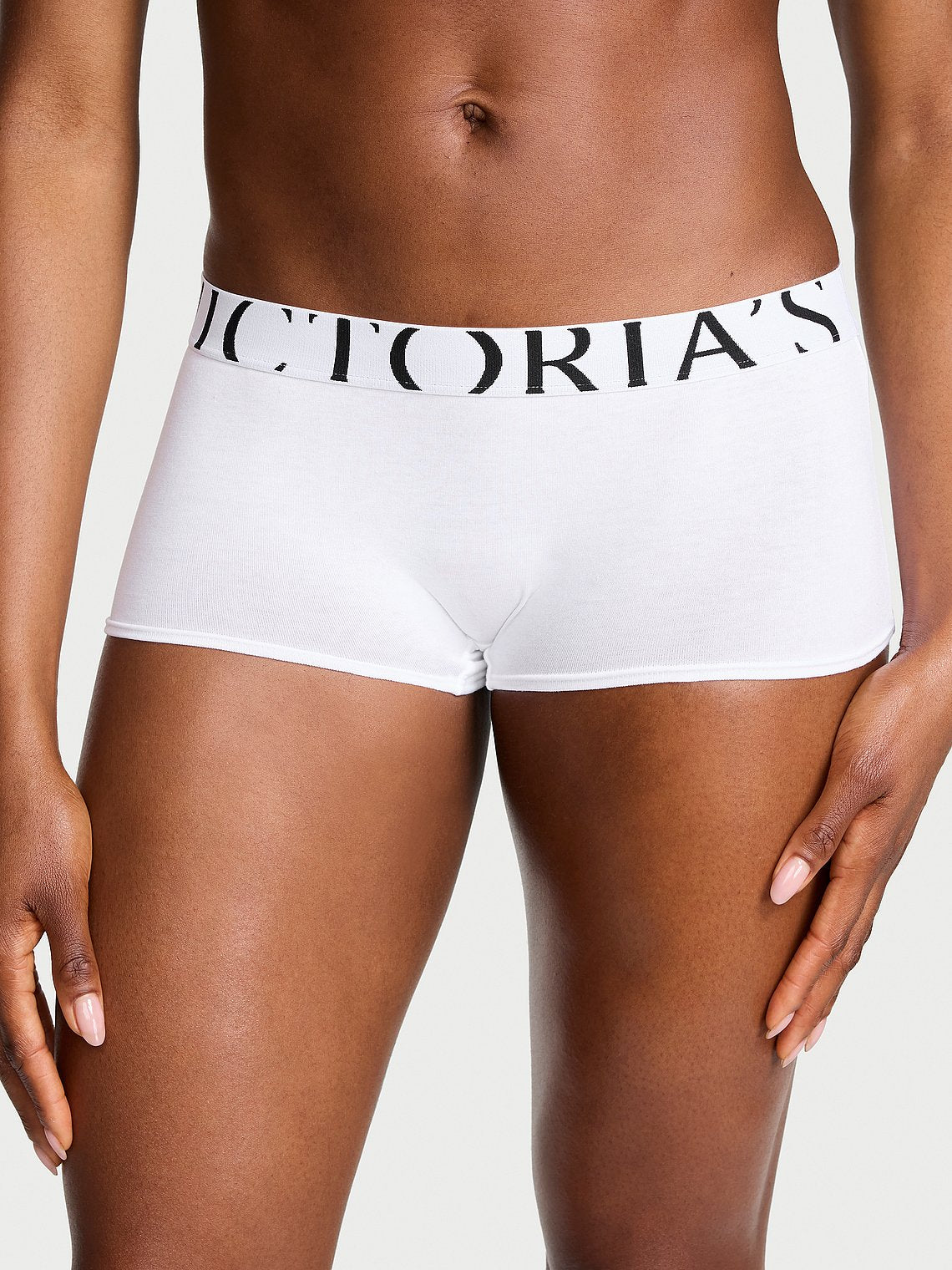 Bragas de algodón estilo Boyshort para mujer con Logo - by Victoria's Secret