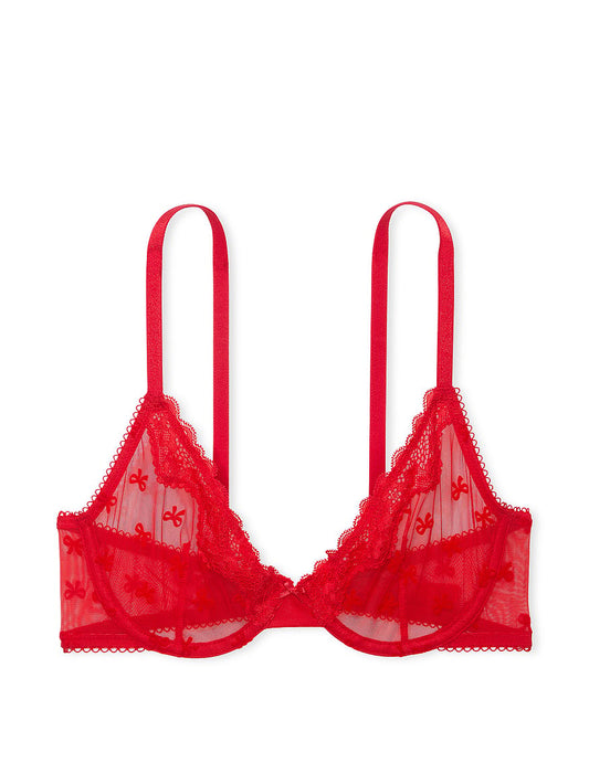 Brasier de media copa sin forro de malla Tease, Victoria's Secret