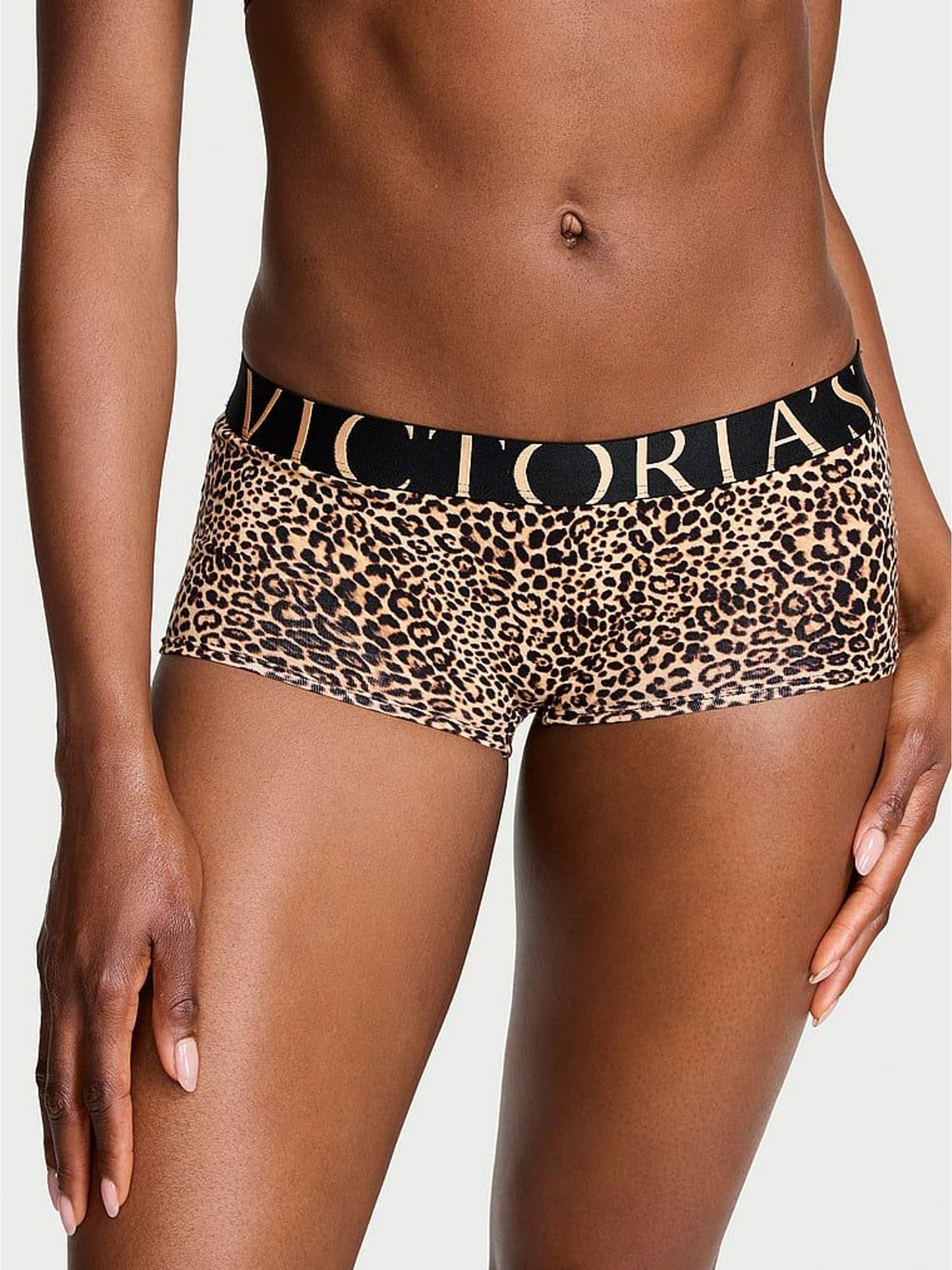 Bragas de algodón estilo Boyshort para mujer con Logo - by Victoria's Secret