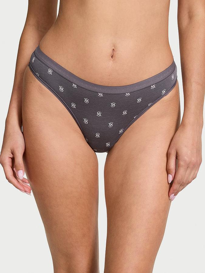 Panty de algodón estilo bikini pierna alta Victoria's Secret