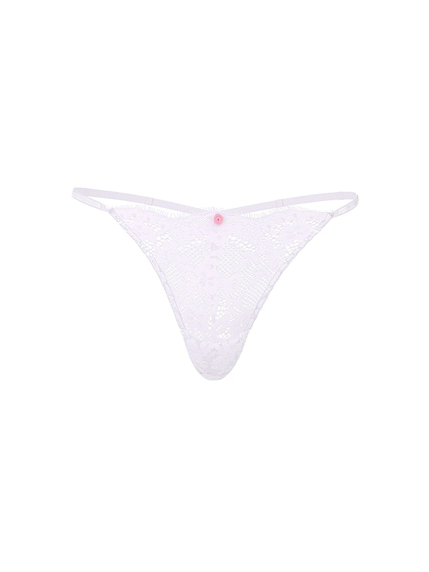 Hilo de encaje fino con tiras brillantes by Victoria's Secret