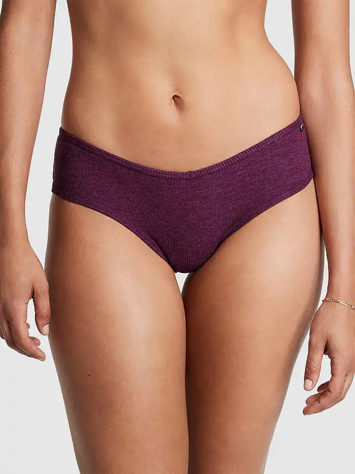 Panty estilo bikini de algodón Pink Victoria's Secret Talla L