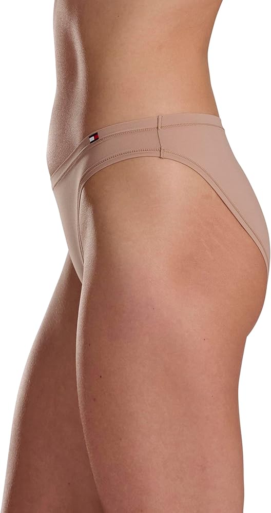 Tommy Hilfiger Panty de algodón suave pierna alta tipo bikini