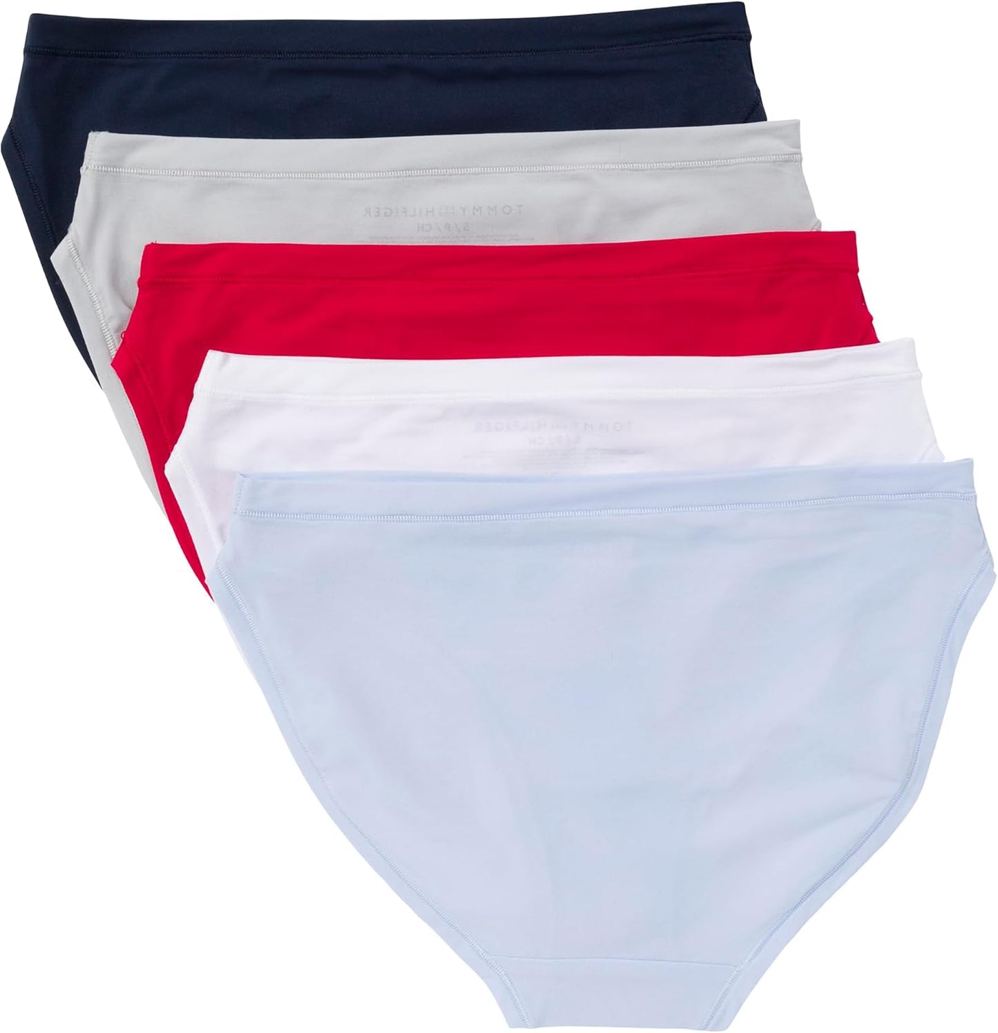 Tommy Hilfiger Panty de algodón suave pierna alta tipo bikini