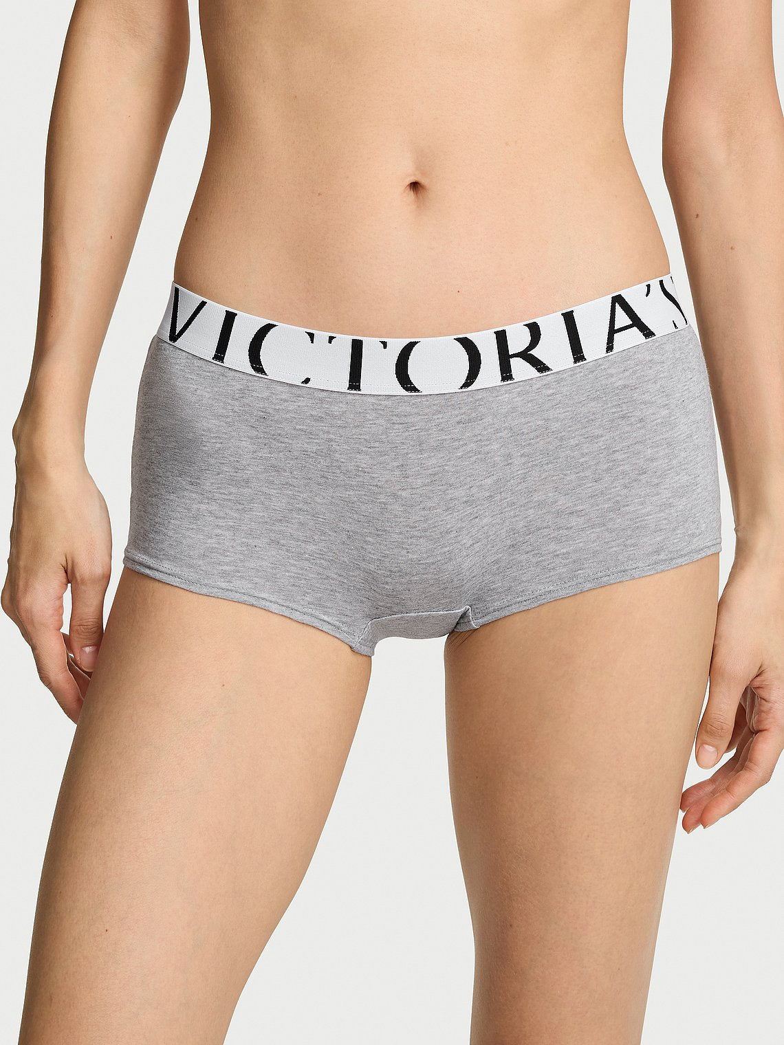 Bragas de algodón estilo Boyshort para mujer con Logo - by Victoria's Secret