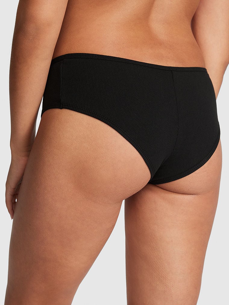 Panty estilo bikini de algodón Pink Victoria's Secret Talla L