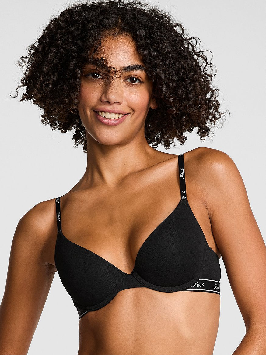 Brasier Push up de algodón con Logo de Pink - Victoria's Secret
