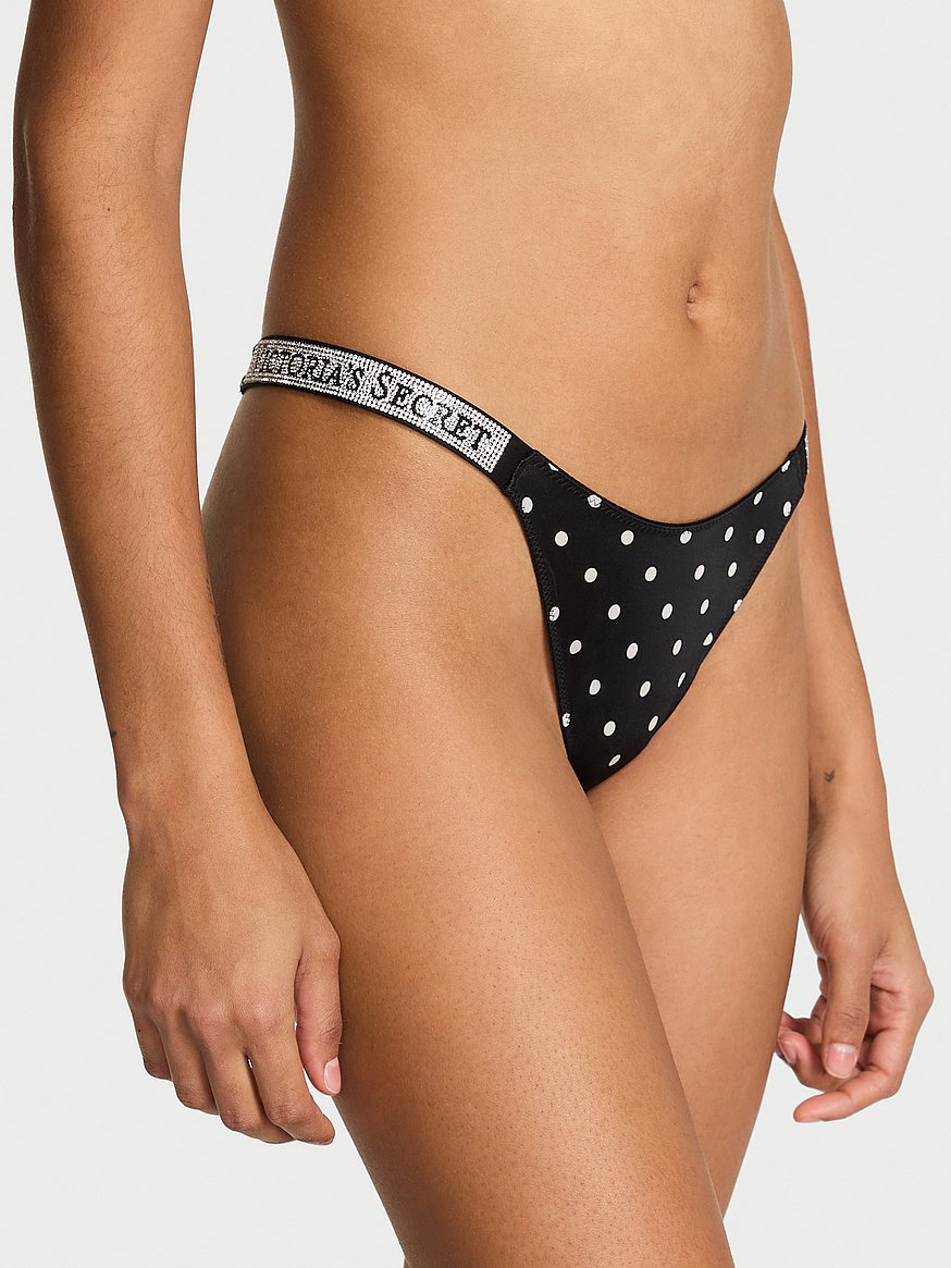 Tangas finas de textura lisa y tirantes brillantes by Victoria's Secret