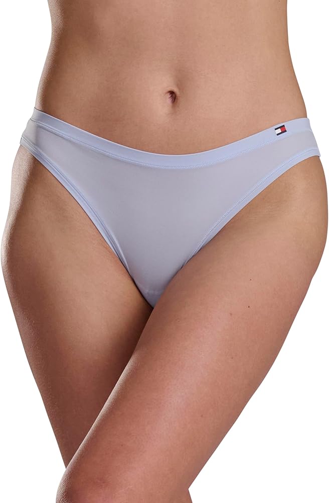 Tommy Hilfiger Panty de algodón suave pierna alta tipo bikini