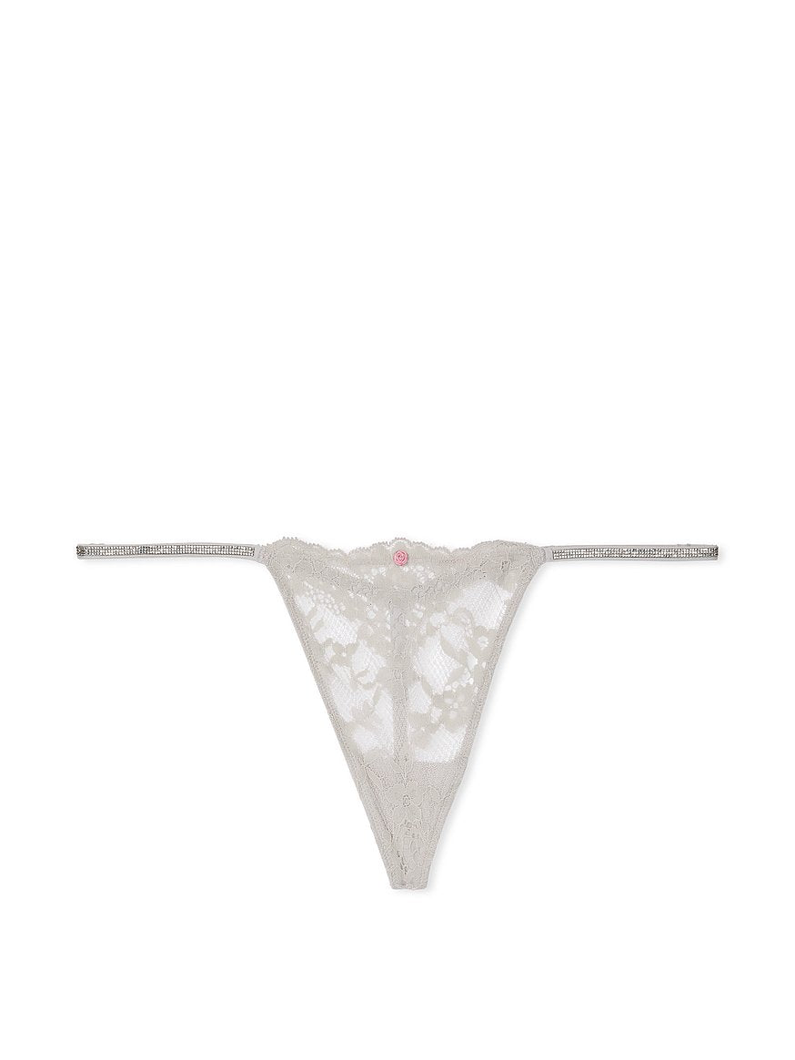 Hilo de encaje con tiras brillantes Victoria's Secret