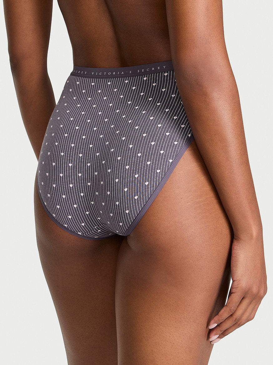 Panty de algodón estilo bikini pierna alta Victoria's Secret