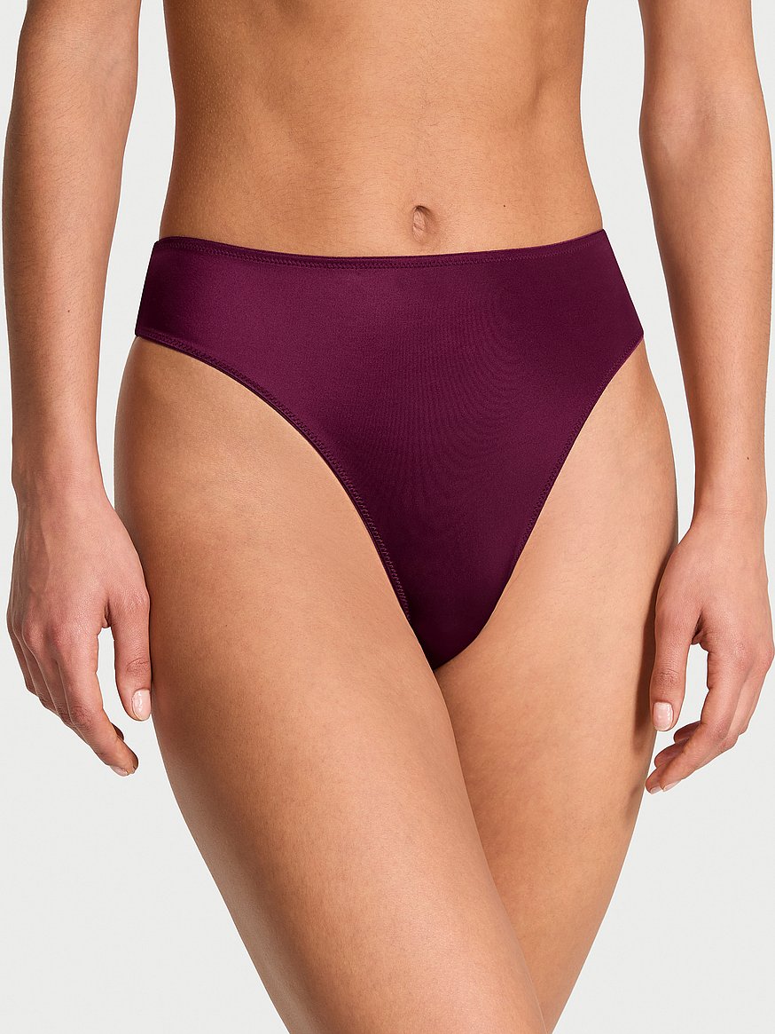 Tanga atrevida de cintura y pierna alta con tiras en la espalda by Victoria's Secret