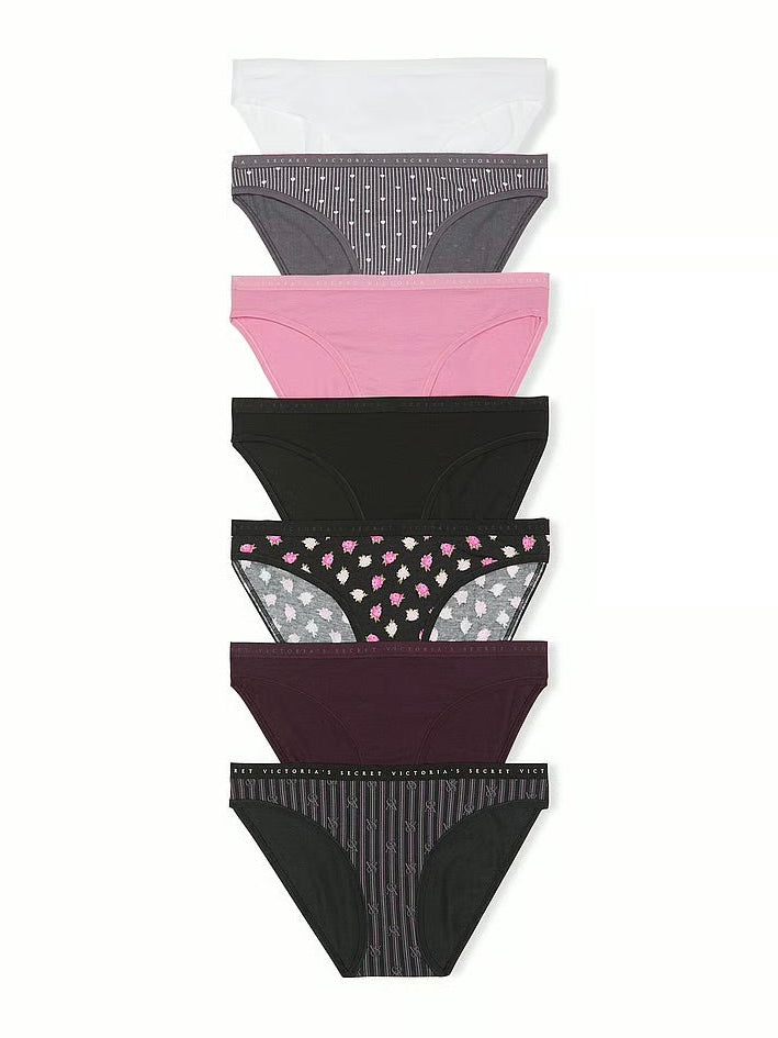 Panty de algodón estilo bikini pierna alta  by Victoria's Secret