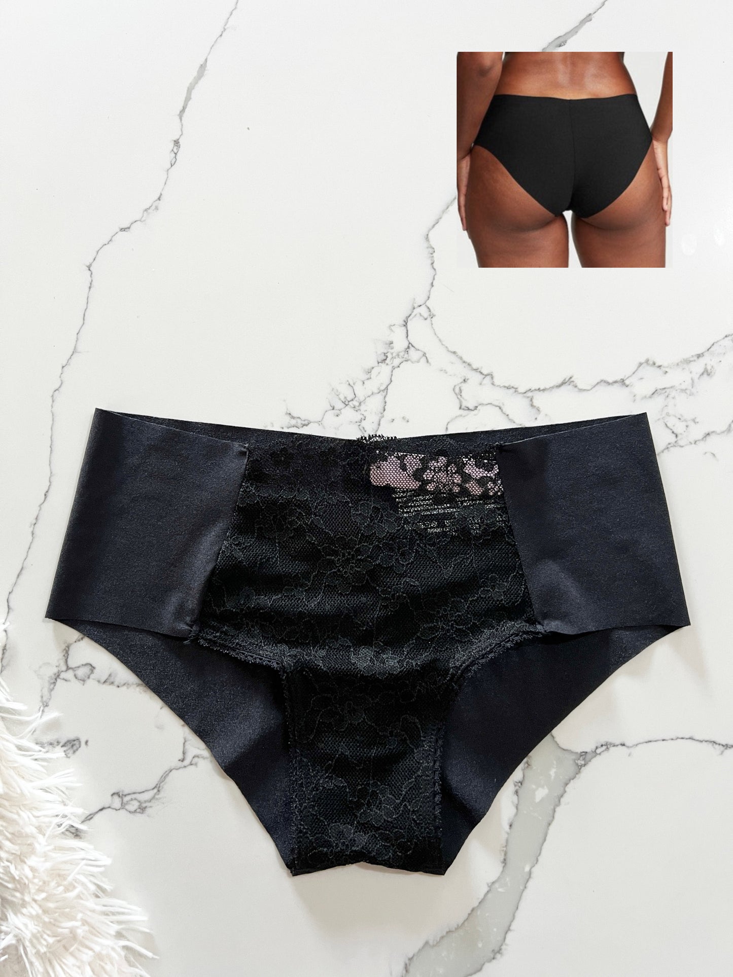 Panty Cheeky invisible con encaje by Victoria's Secret