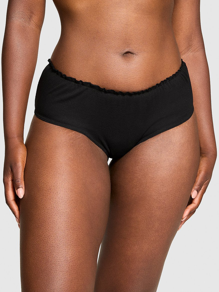 Braga de algodón cómoda con cintura elástica y lazo trasero