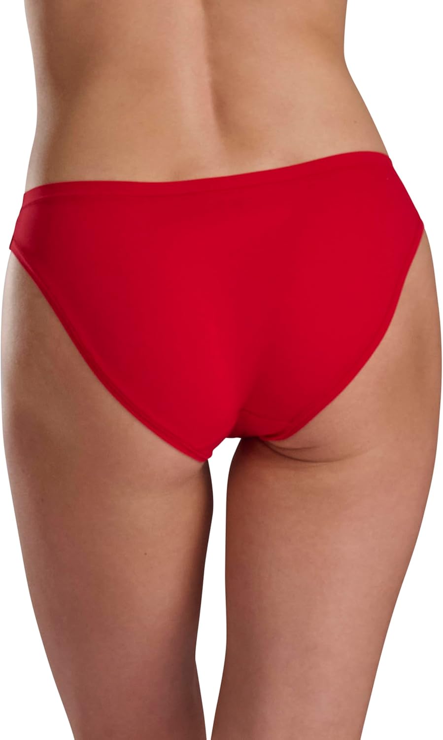 Tommy Hilfiger Panty de algodón suave pierna alta tipo bikini