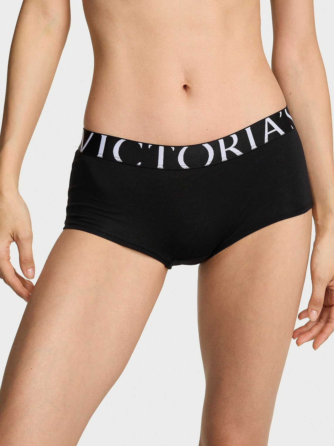 Bragas de algodón estilo Boyshort para mujer con Logo - by Victoria's Secret