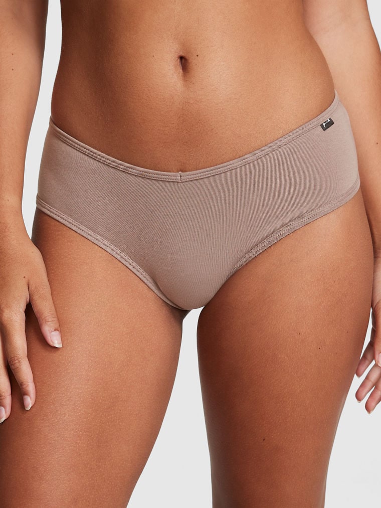 Panty estilo bikini de algodón Pink Victoria's Secret Talla L